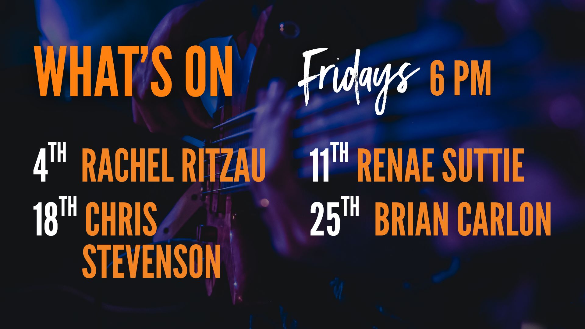 WK1 Jul25 Fri Live Music