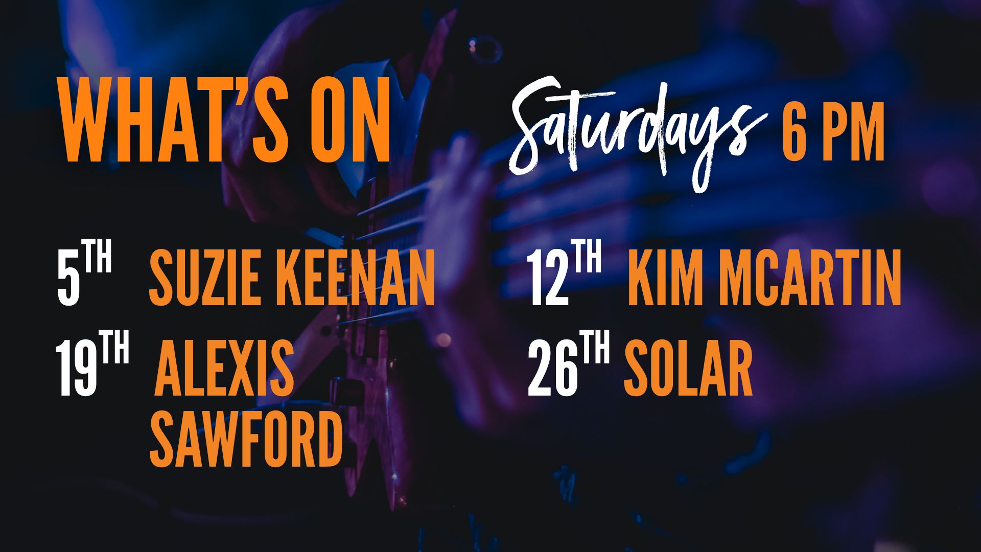 WK1 Jul25 SAt Live Music