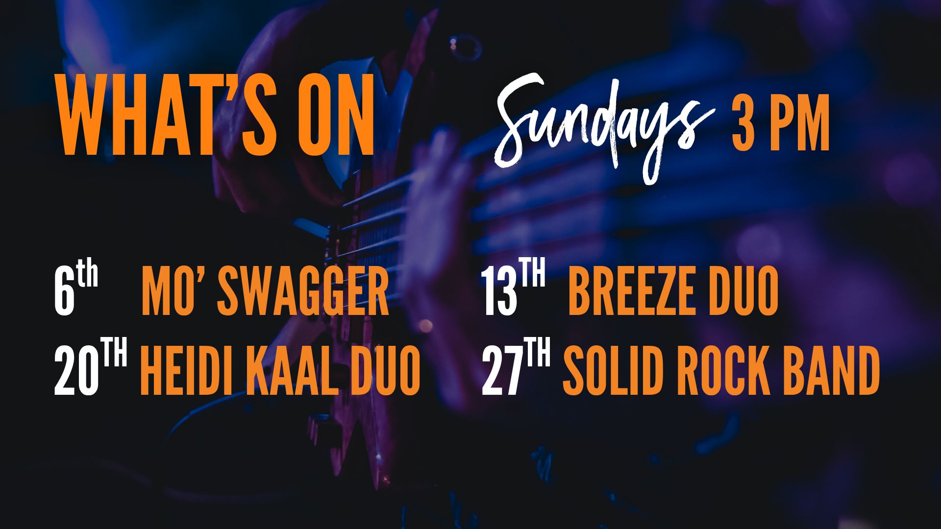 WK1 Jul25 Sun Live Music