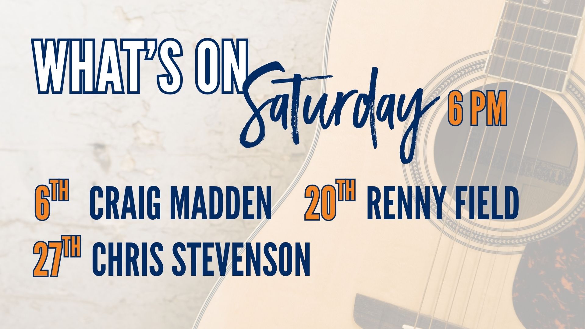 WK1 Sep25 Sat Live Music