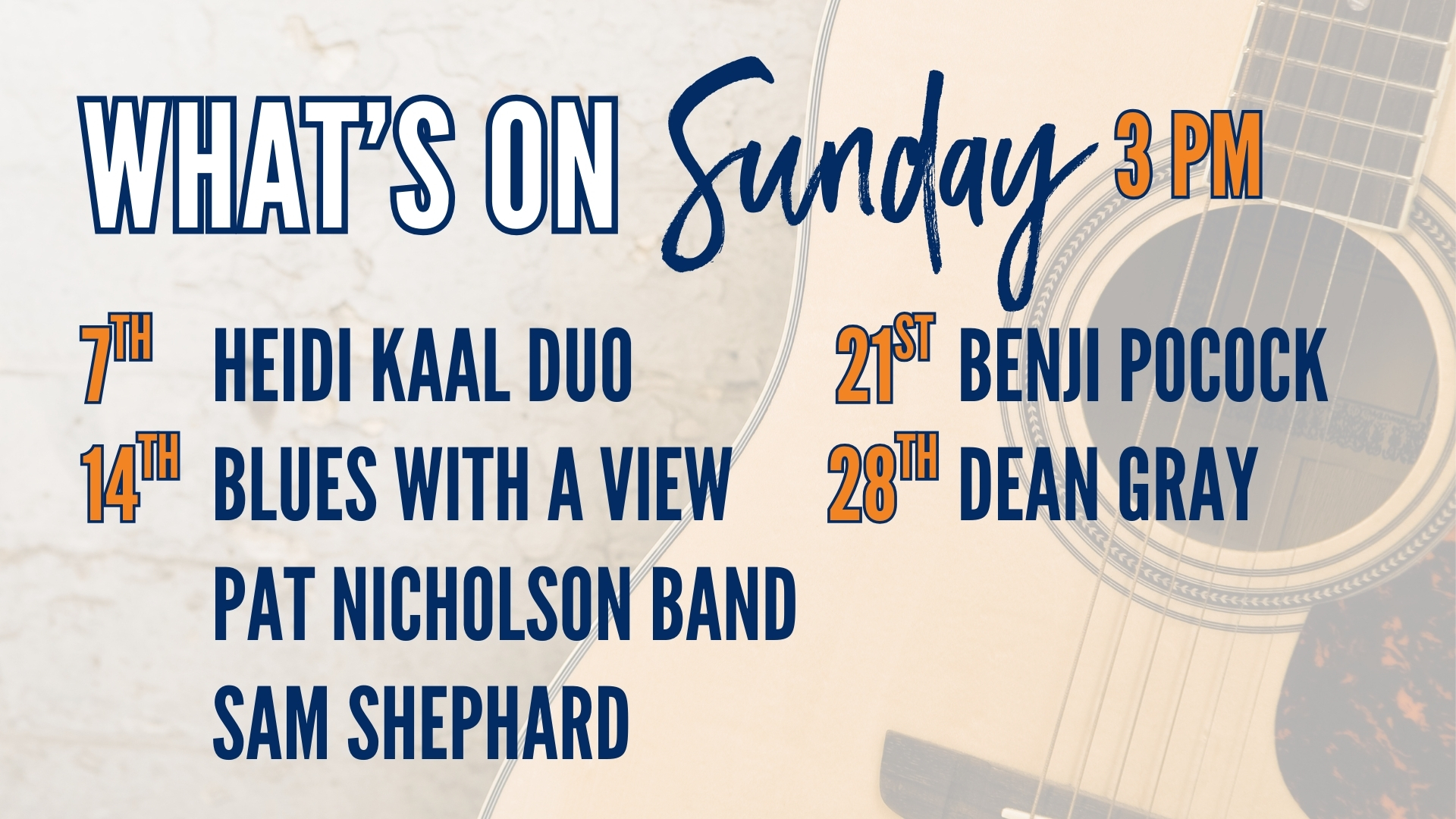 WK1 Sep25 Sun Live Music2