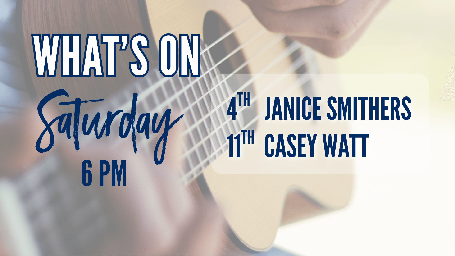 Oct25 Saturday Live Music